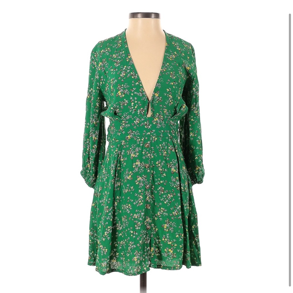 Faithfull The Brand - Green Floral Dress